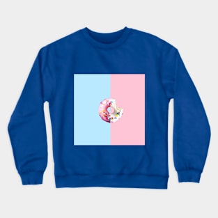 donut surrealism Crewneck Sweatshirt